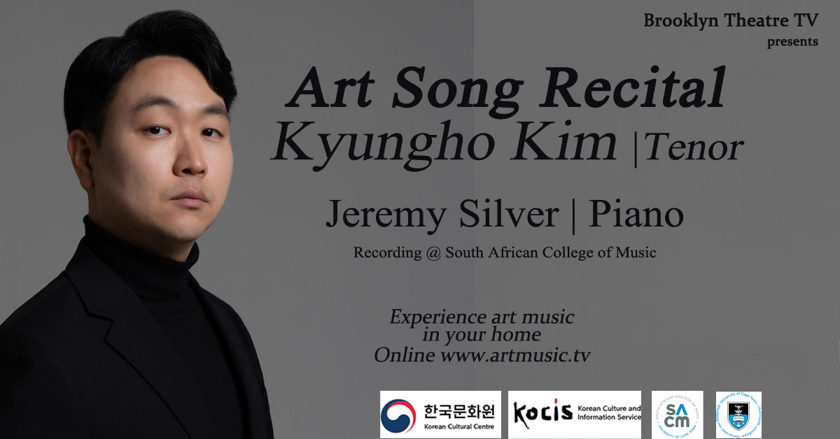 Art Song Recital Kyungho Kim. Thumbnail