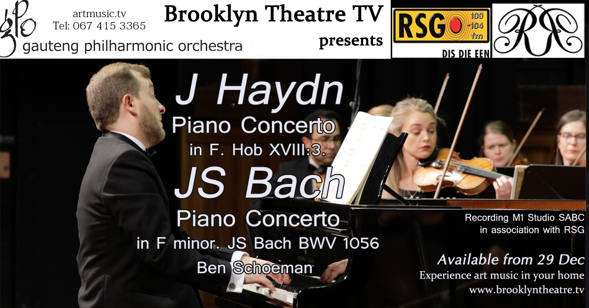 Bach and Haydn Piano Concertos. GPO. Ben Schoeman Thumbnail